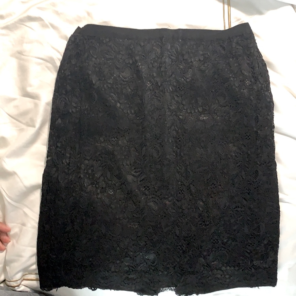 NY&Co Black Lace Skirt Size 14
